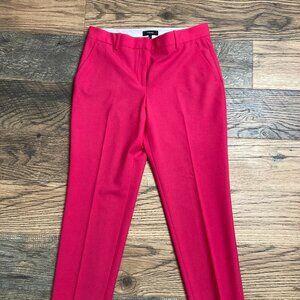 Theory Magenta 96% Wool Blend Dress Pants Preppy Classy Chic Work Office Size 4